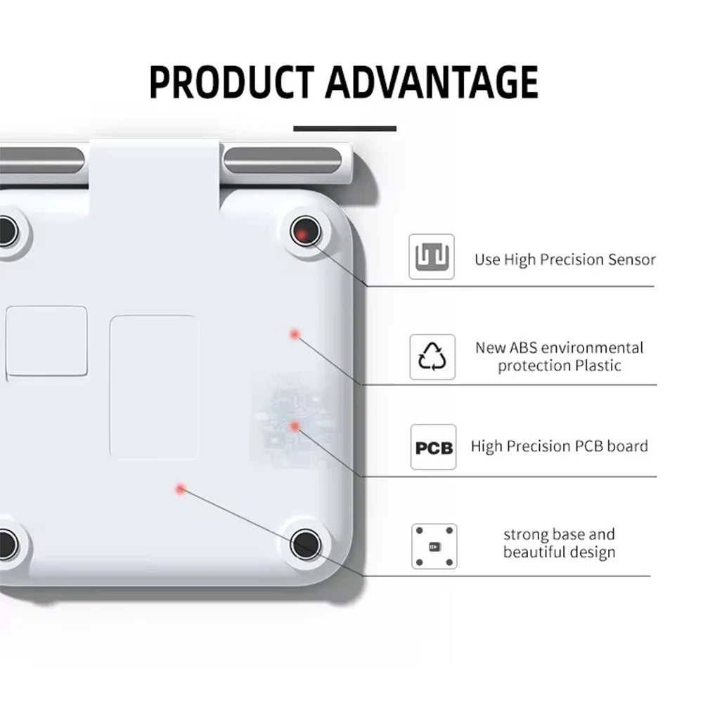 Smart Bathroom Scale with BMI Muscle Mass Analyzer