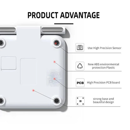 Smart Bathroom Scale with BMI Muscle Mass Analyzer