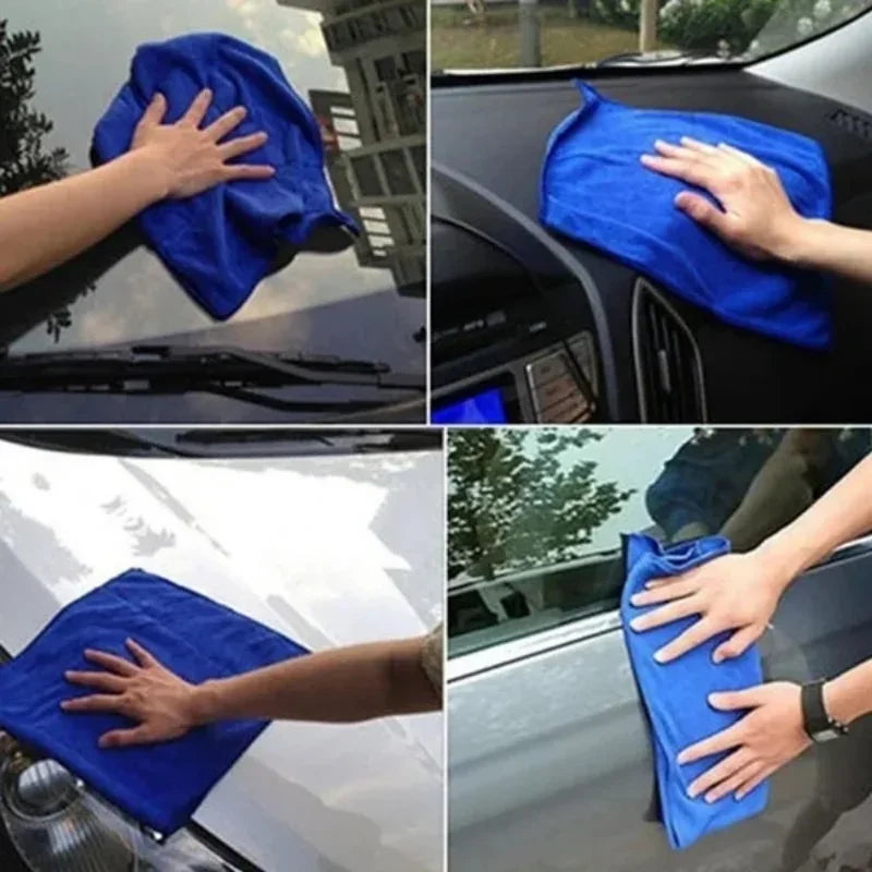 Microfiber Towels for Car Wash & Household Cleaning