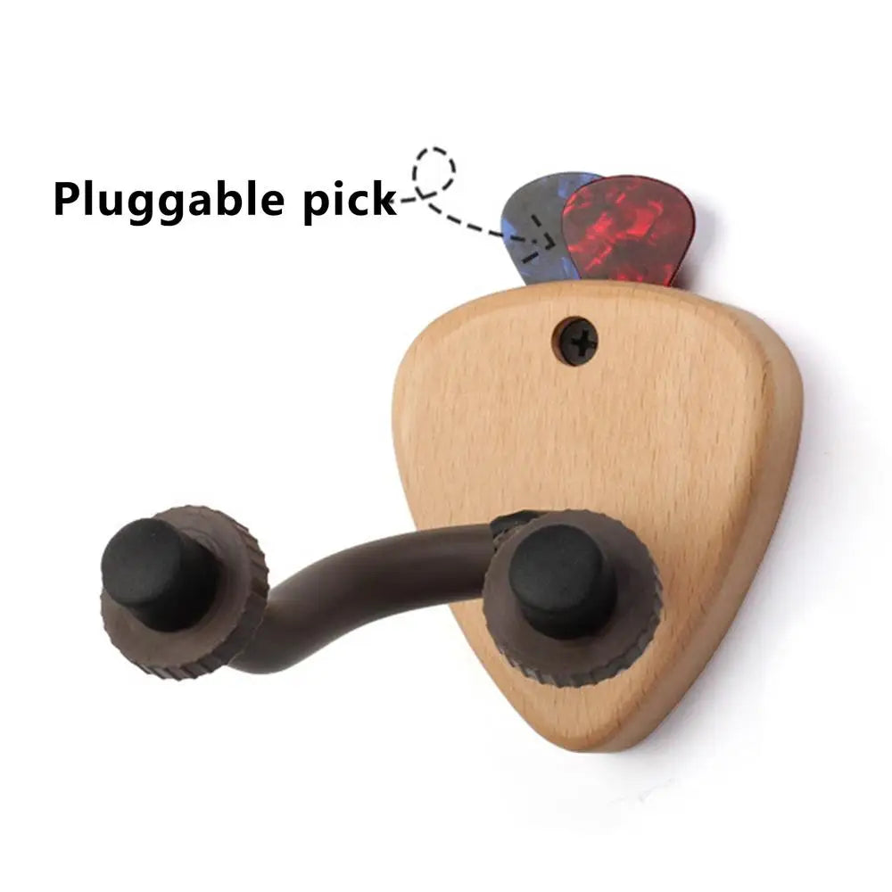 Wood Guitar Wall Mount
