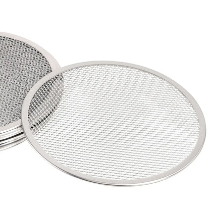 12 Inch Seamless Aluminum Pizza Pan With Holes - Pizza Screen