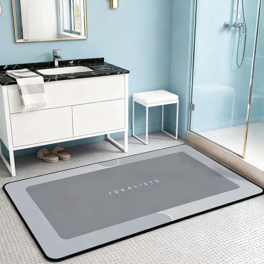 Super Absorbent Fast Drying Non-Slip Bath Mat