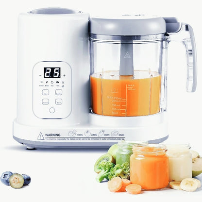 4 in 1 Baby Food Maker - Auto Steam, Blend, Puree &amp; Self-Clean - BPA-Free