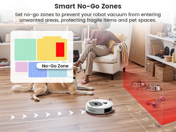 Robot Vacuum and Mop - Multi-Surface