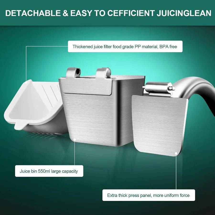 Stainless Steel Manual Citrus Juicer
