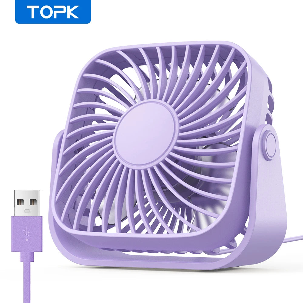 4" USB Mini Portable Fan