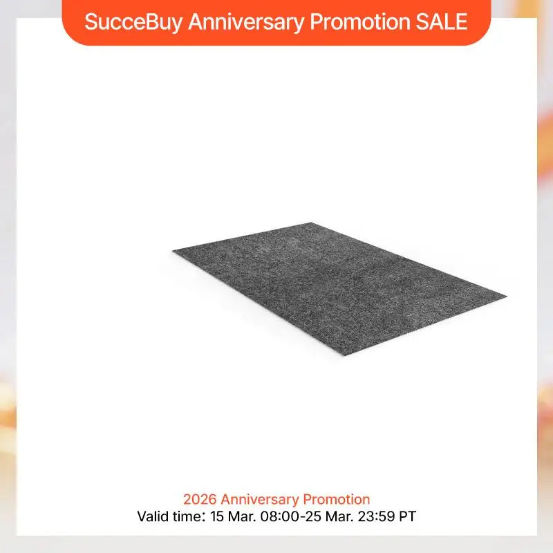 Heavy Duty Waterproof Under Car Garage Floor Mat For