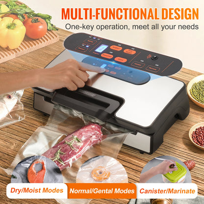 Vacuum Food Sealer Machine with 10 Vacuum Bags