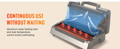Vacuum Food Sealer Machine with 10 Vacuum Bags