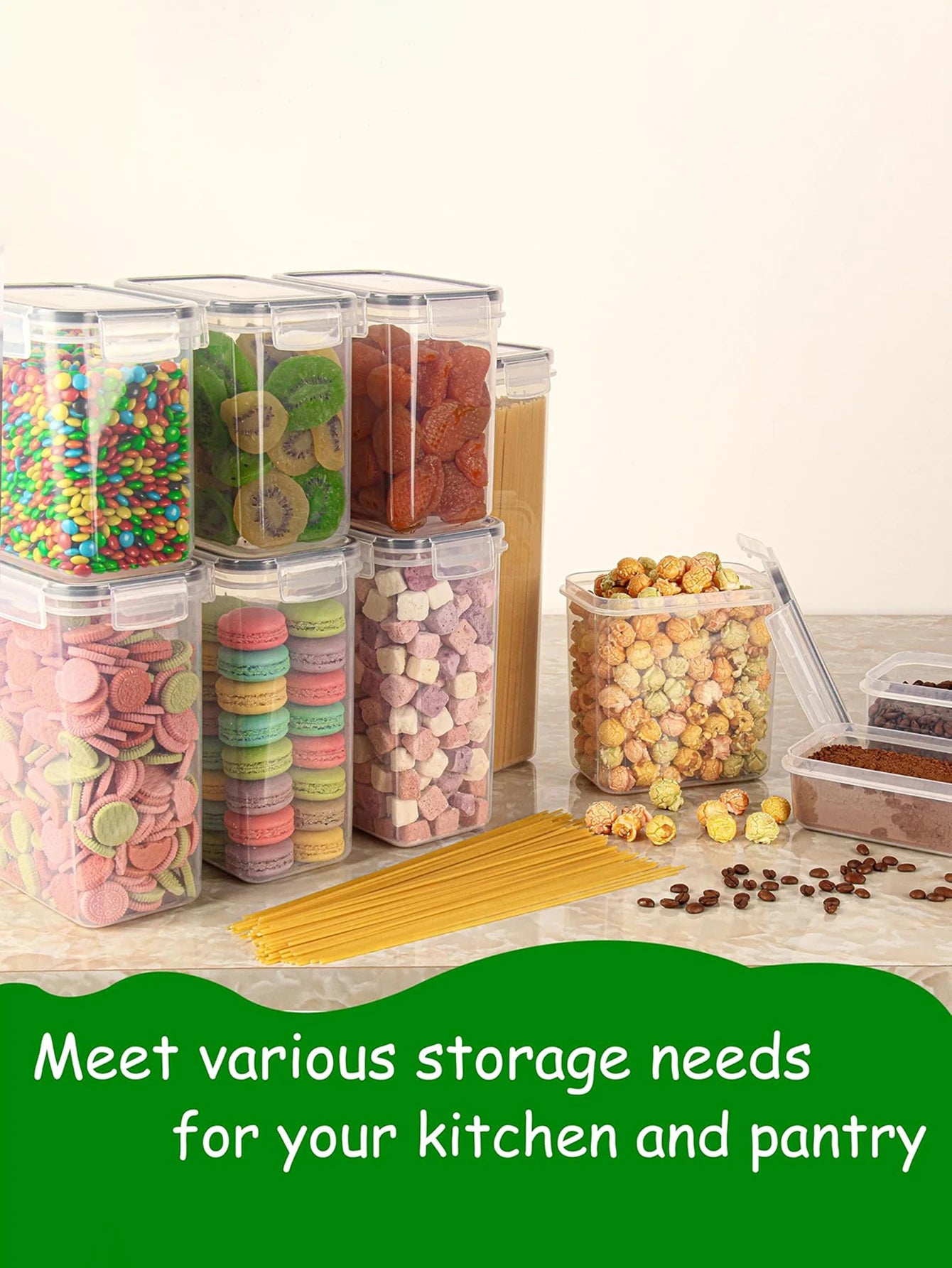 24-Piece Airtight Food Storage Containers - Dishwasher Safe