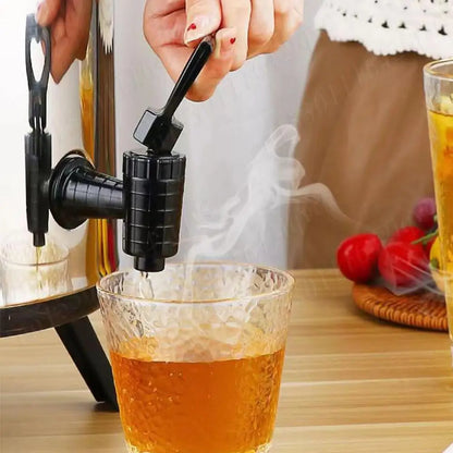 6 or 8 quart Stainless Steel Insulated Beverage Dispenser with Faucet