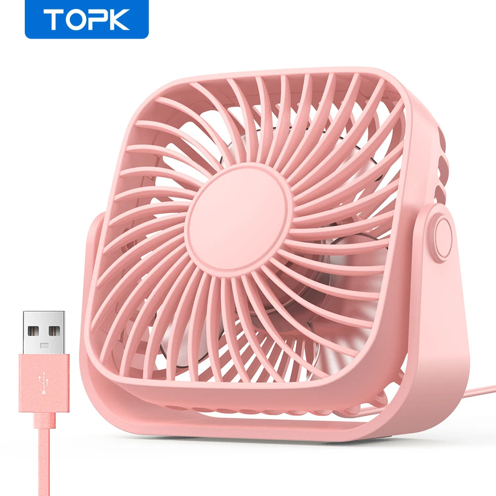 4" USB Mini Portable Fan