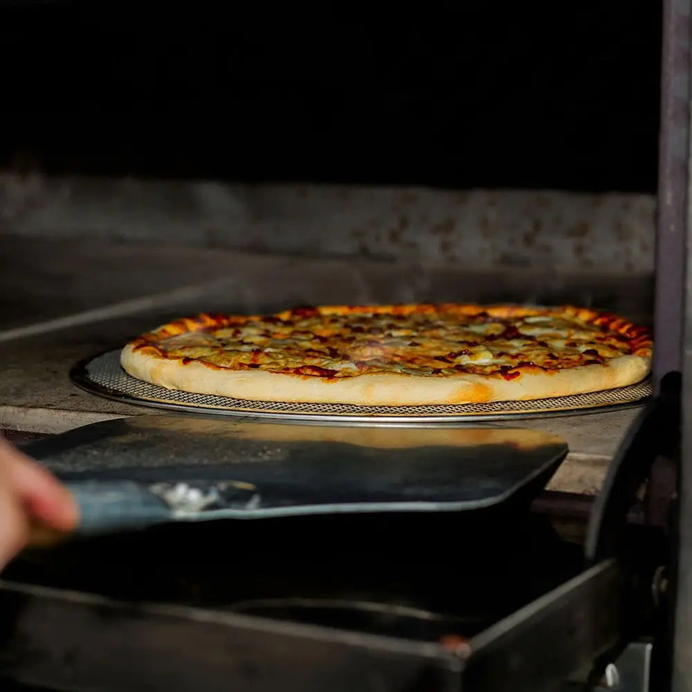 12 Inch Seamless Aluminum Pizza Pan With Holes - Pizza Screen