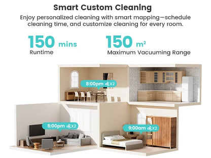 Robot Vacuum and Mop - Multi-Surface