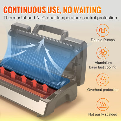 Vacuum Food Sealer Machine with 10 Vacuum Bags