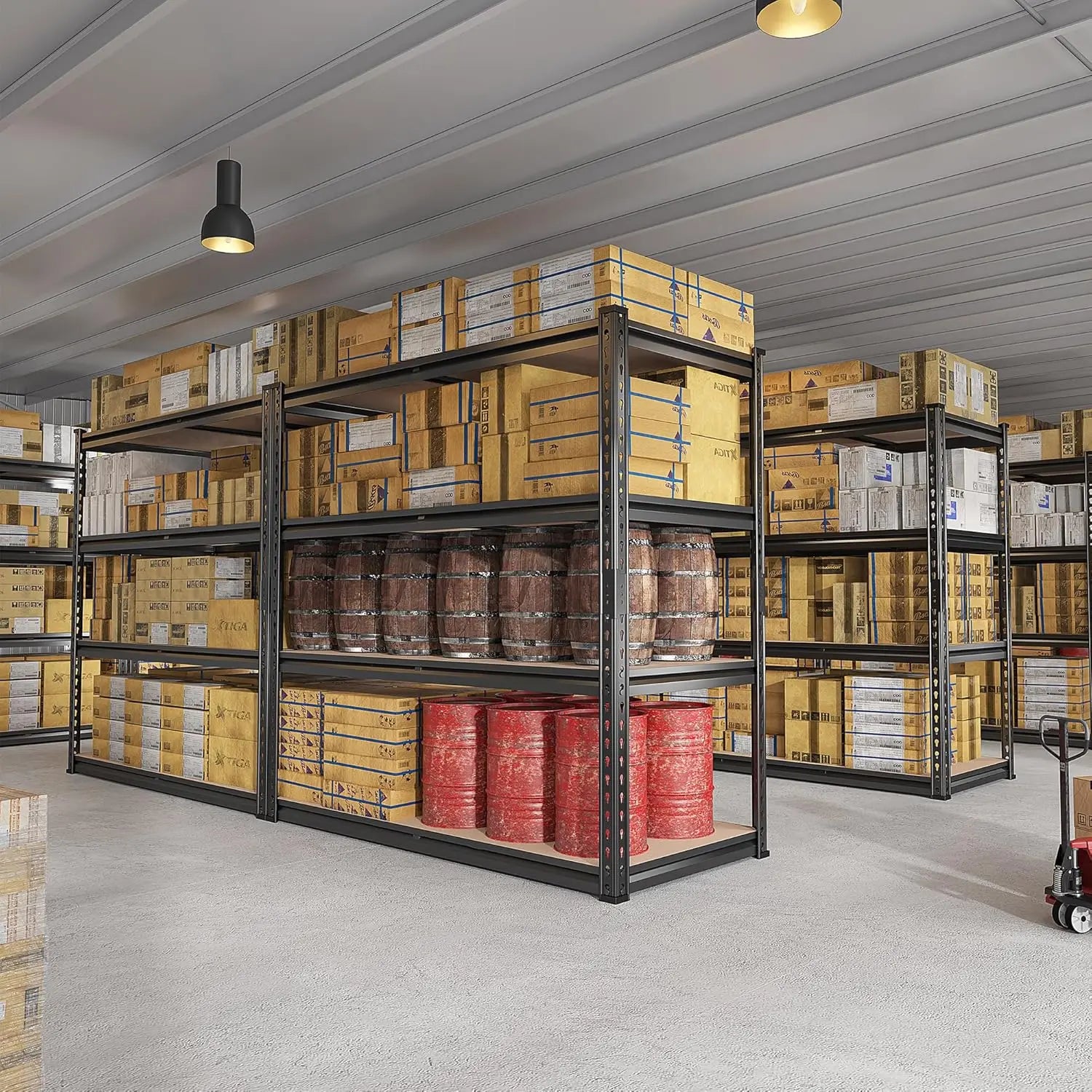2500 lbs. Adjustable Heavy Duty Garage Shelving
