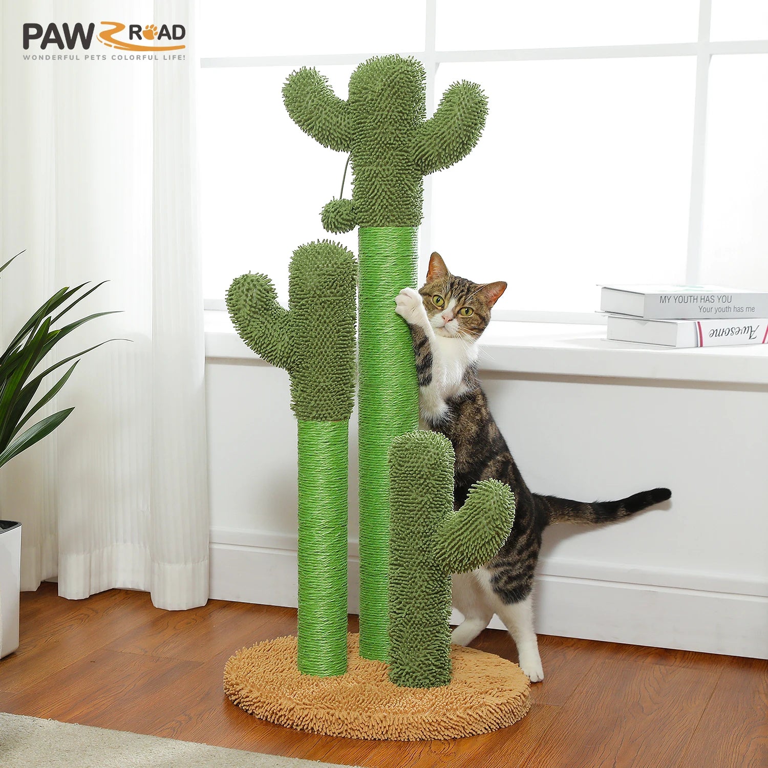 Cactus Cat Tree with Large Condo