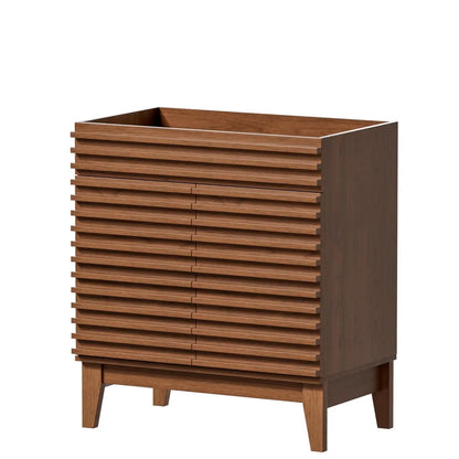 30" Freestanding Bathroom Vanity  with Ceramic Sink &amp; Soft Close Doors